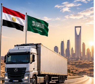 حساب تكلفة الشحن من مصر إلى السعودية